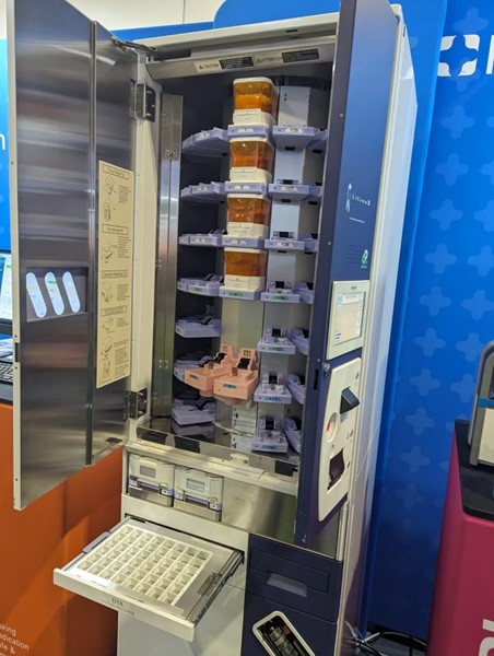 Inside image of advanced technology being used in pharmacies