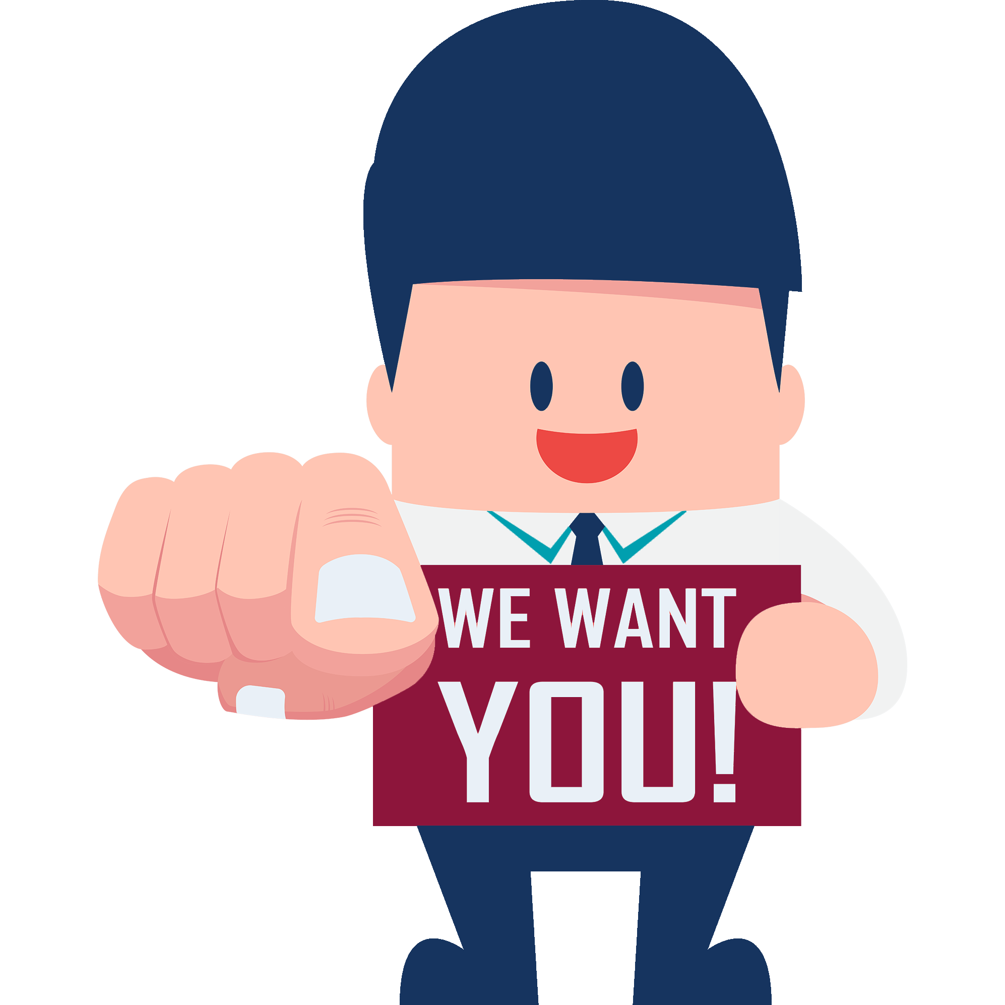 We want you!